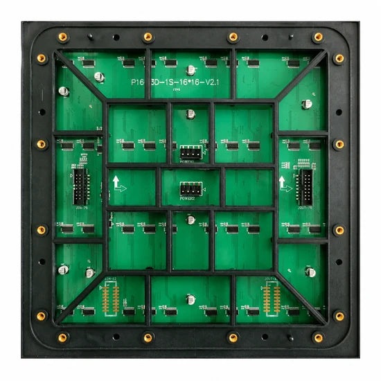 OD-SL Series High Brightness Outdoor LED Module – P16 | 256×256mm | IP65 with Screw-Lock Design | SMD | Rear Service | Large-format Outdoor Displays & Sports Venue LED Screens | MOQ: 100 pcs