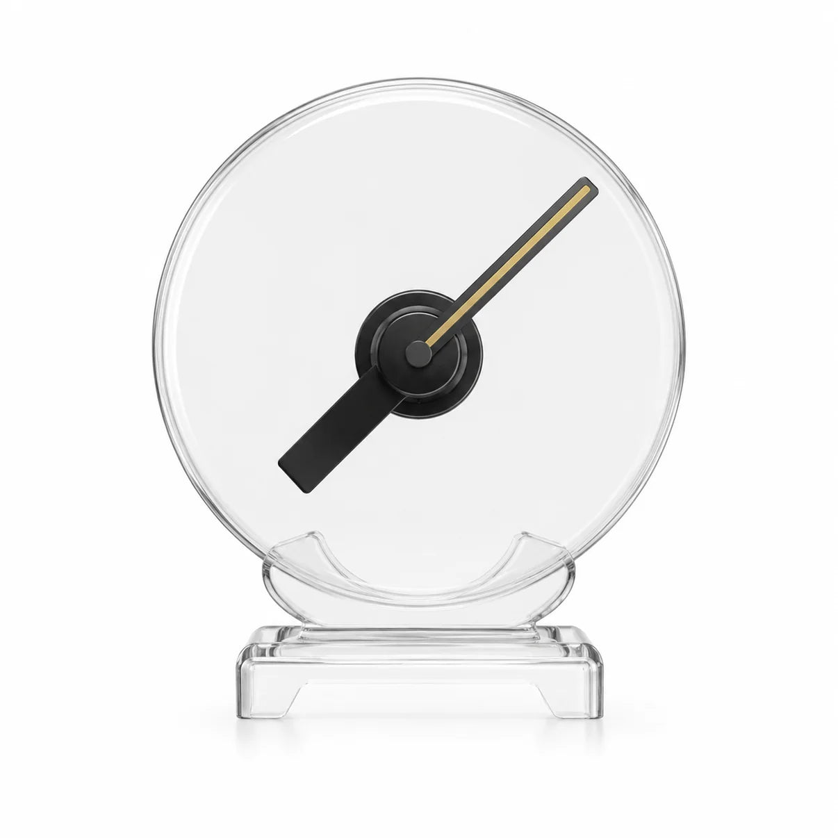 FL-AS Series 11cm to 42cm (4.3–16.5 inch) Small Size | 3D Hologram Fan LED Display | Flat Fan Asynchronous Control | Hologram Display Fan | Desktop Stand with Transparent Protective Cover | 2 Blades