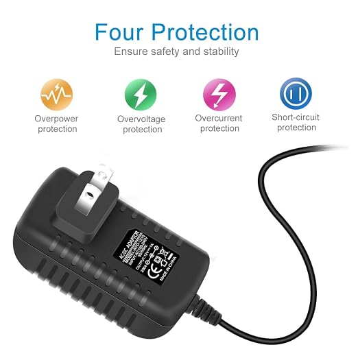 DC 12 V Netzteiladapter mit Ein-/Ausschalter, 12 W/24 W/36 W Optionen, US-Stecker, schwarz/weißes Gehäuse, 100–240 V AC-Eingang, Wandstecker-Ladegerät für LED-Lichtstreifen und Elektronik 