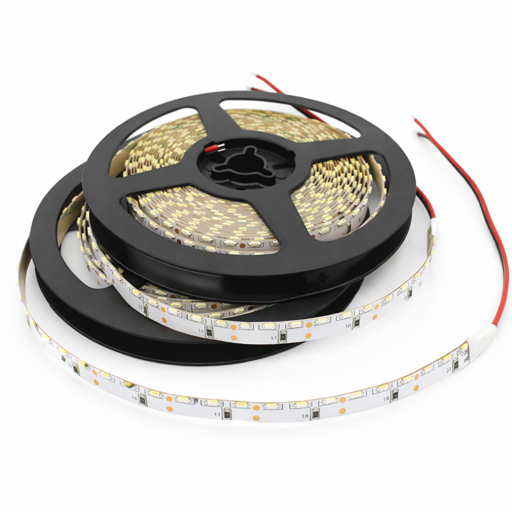 SMD335 Side-Emitting LED Strip Light – DC 12V | 60 LEDs / 120LEDs/m | 8mm PCB | Non-Waterproof | Red / Green / Blue | for Mirror, Kitchen Cabinet, Bedroom | 5/50M