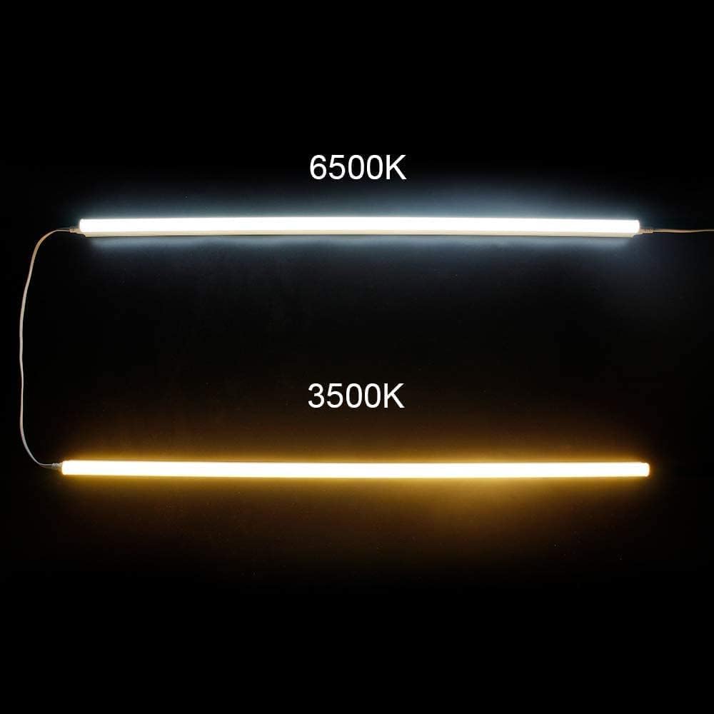 IT Series LED Shop Light – 2FT T5 Integrated Fixture | 10W | Warm/Natural/Daylight White | Linkable Utility Ceiling & Under Cabinet Tube Light | Corded Electric with Built-in On/Off Switch | 4-Pack / 10-Pack | Non-Dimmable AC90–240V