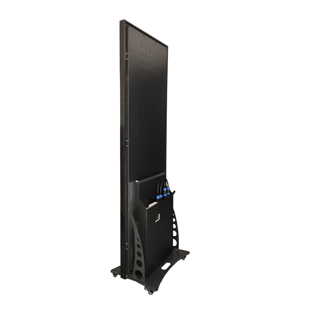 Écran d'affichage LED série EP-BAT | Alimentation par batterie, sans prise | Raccordable | 640 / 960 × 1920 mm | P2,5 / P1,86 / P1,53 / P1,25 