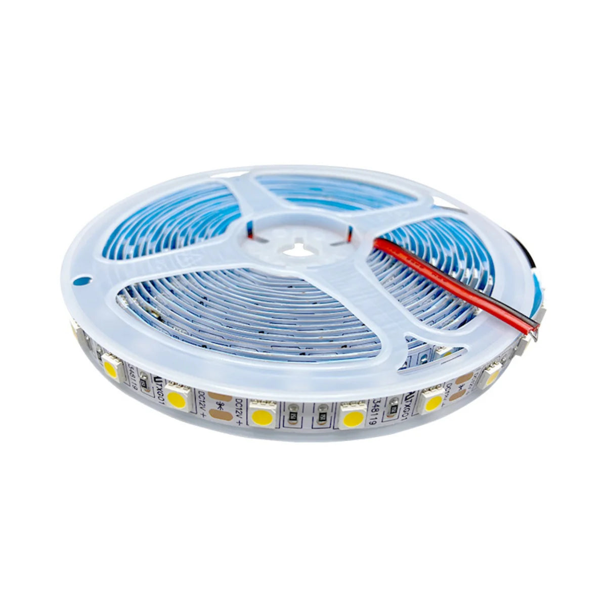 SMD5050 Single Color LED Strip Light – DC 12V | 60 LEDs/m | 10mm PCB | High Brightness Low Voltage LED Tape | IP00 / IP67 | Warm White / Natural White / Cool White | 5/50M