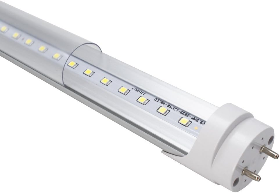 4ft Retrofit T8 LED Tube Light – 20W – Ballast Bypass – Frosted Lens – Warm / Natural / Daylight White – 4-Pack or 20-Pack – AC90-240V Non-Dimmable