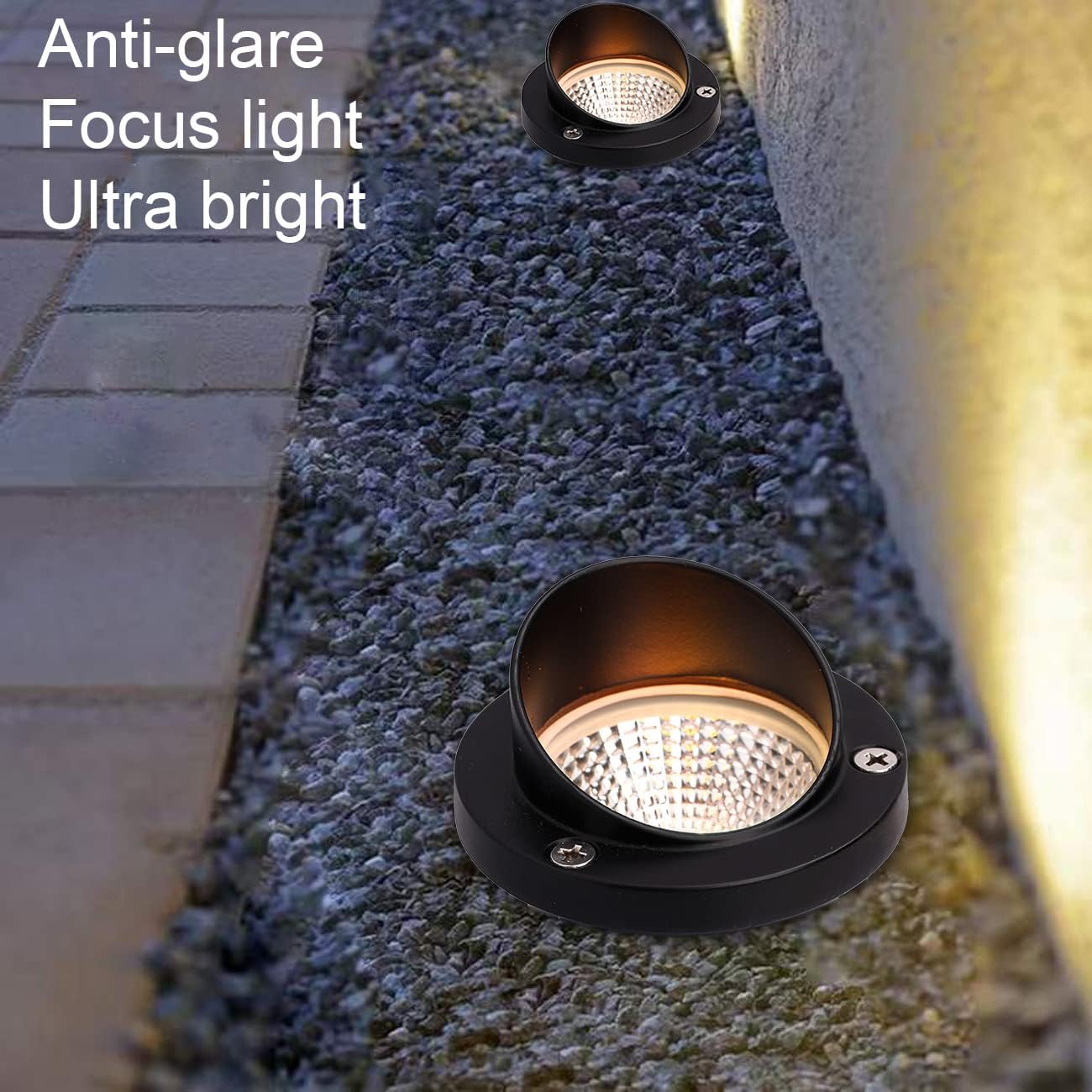 5W Low Voltage RGBWW Inground LED Well Lights – RGB + 3000K Warm White | DC 12V–24V | IP65 Waterproof | Outdoor Landscape & Ground Lighting for Garden, Yard & Driveway | 6 / 8-Pack