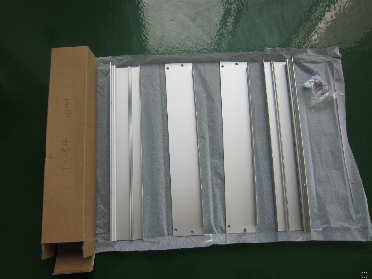 5er-Pack 600 x 1200 Aluminium-Aufbaurahmen für LED-Panel-Licht, weiß oder silber