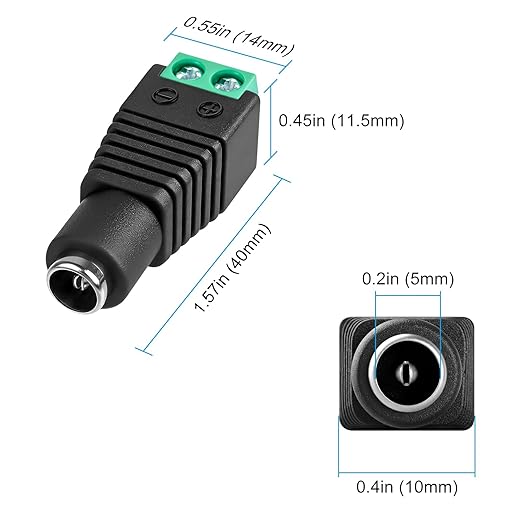DC 6V Desktop Power Supply Adapter 30W/60W, AC 100–240V Input, US Plug, Switching Transformer for Electronics, Router, Toys, DIY Projects