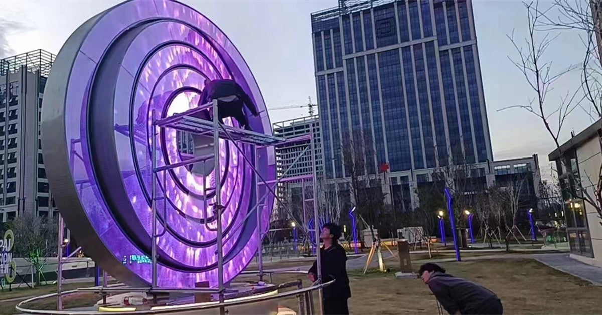 Passen Sie Ihre eigene LED-Kugel an und verwandeln Sie LED-Bildschirme anderer Formen in die Realität