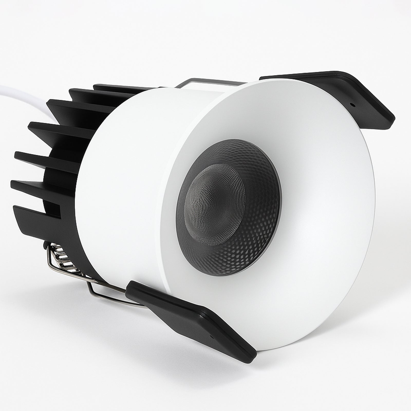 4er-Pack 3 Zoll dimmbares LED-Downlight mit schwarzem Rand, 5 W (entspricht 40 W Halogen), CRI80, LED-Deckenleuchte
