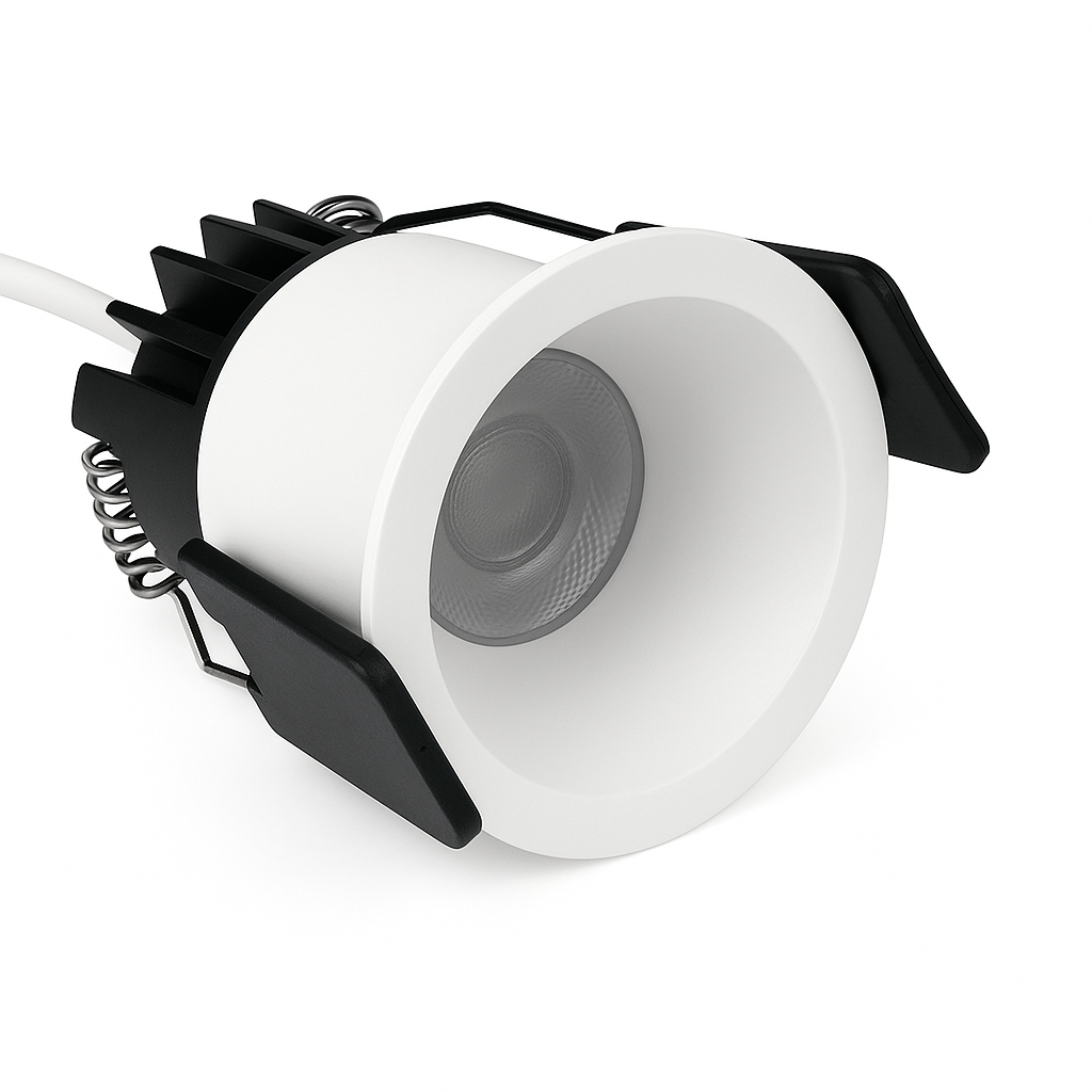 1 Zoll dickes, flaches LED-Downlight, 3 W, 2 Zoll, CRI80, blendfreie Diffusor-Deckenleuchte