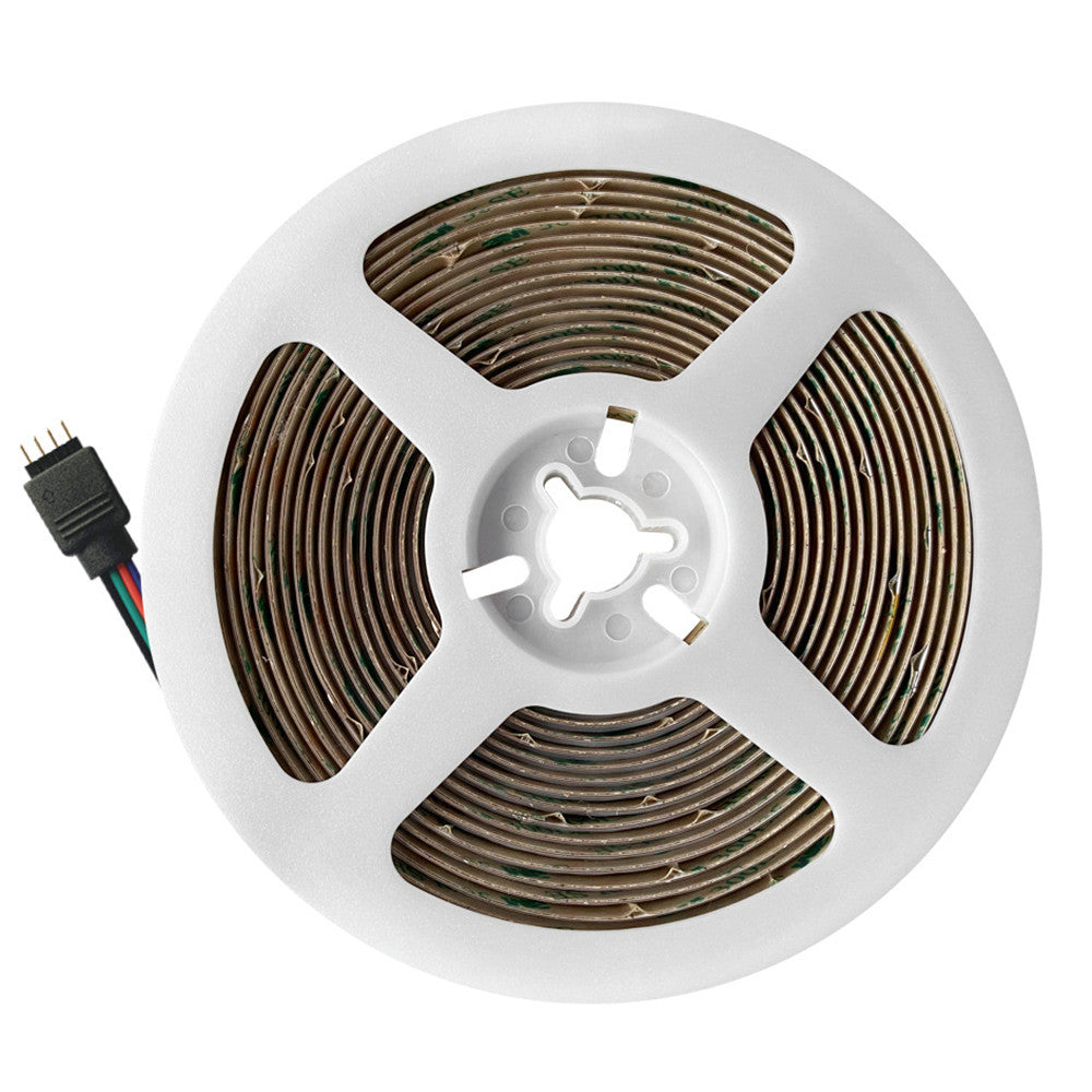 Bande LED multicolore FCOB 5 m, 576 LED/m, 14 W/m, 12 V, sans points, RVB