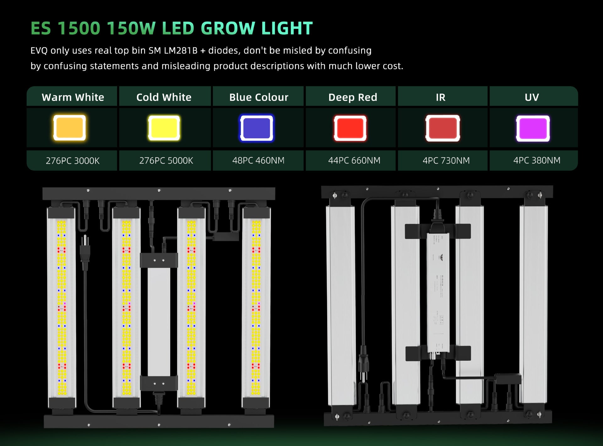 Lampe de croissance LED 12 W, culot E27, 2 bandes de longueur d'onde, mélange de 12 ampoules LED pour plantes trapues au stade de semis, germination de graines de légumes, mini plantes succulentes/fausses en pot