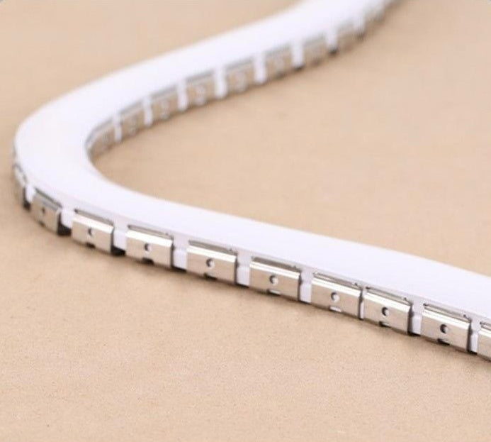 5Meters Flexible Mounting Clip Slot Bendable Frame Mounting Slot for Flexible Silicone Tube Housing for LED Light Strips