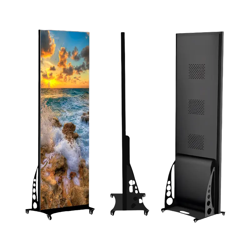 Écran LED sans jointure série EP-B | 640 × 1920 mm, enfichable, intérieur | P1,25 / P1,53 / P1,86 / P2,5 | Couvercle acrylique 