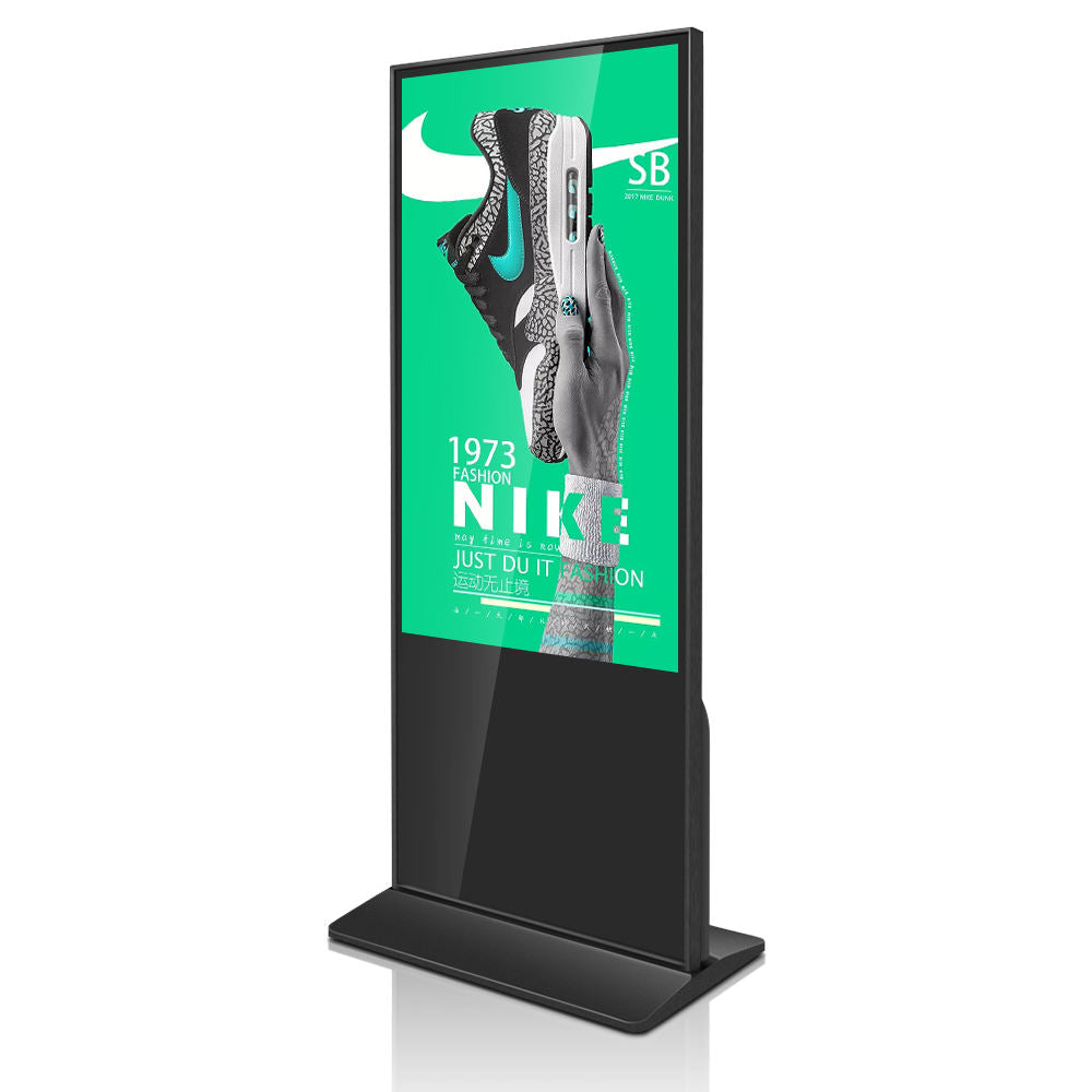 55‘’ Single-Sided Indoor Movable LCD Digital Signage Display | | Android RK3568 2GB+16GB | Non-Touch / Infrared / Capacitive Touch | CMS Preinstalled