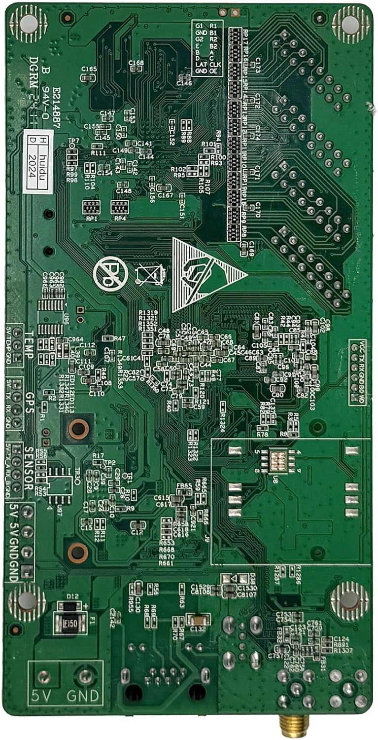 HUIDU HD-D16 LED Card with 4 HUB75E Ports | Digital Signage Player for LED Display Screens | Wi-Fi & LAN Control, 1080p Playback, 65,000 Pixels