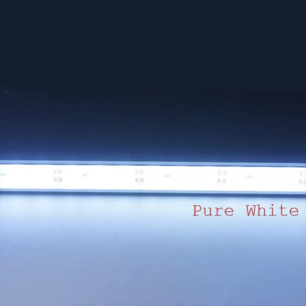 U02 Black Aluminum Rigid LED Strip Light -  17×9mm | DC12V | SMD5630 72 LEDs/M | 0.5M/1M | Warm White / Natural White / Cool White | Black Finish | Non-Waterproof | for Indoor Accent & Display Lighting | 10 / 50PCS