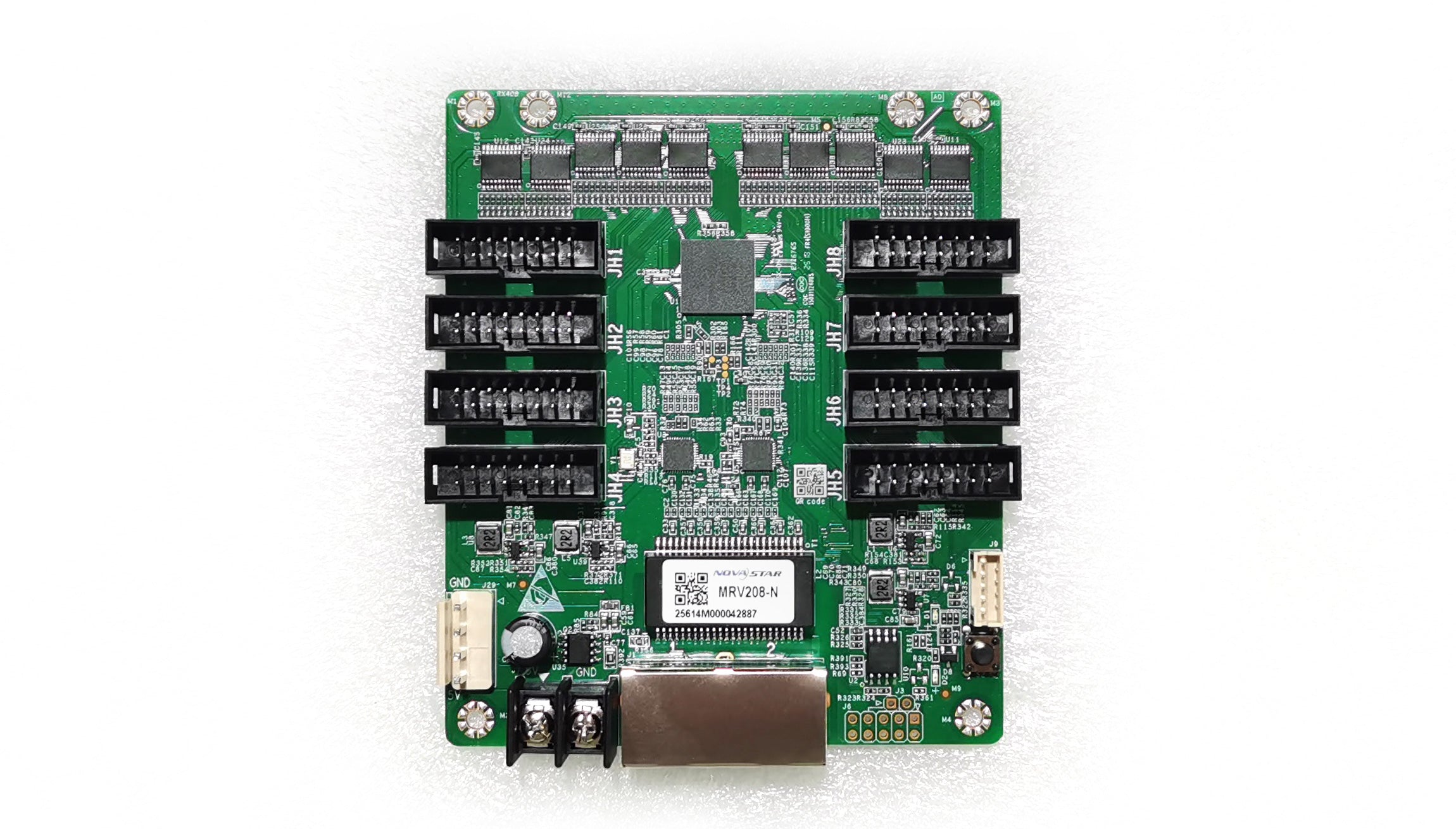NovaStar MRV208-N Receiving Card – 256×256 Pixels | High‑Stability HUB75 LED Display Controller Board for LED Display Screens