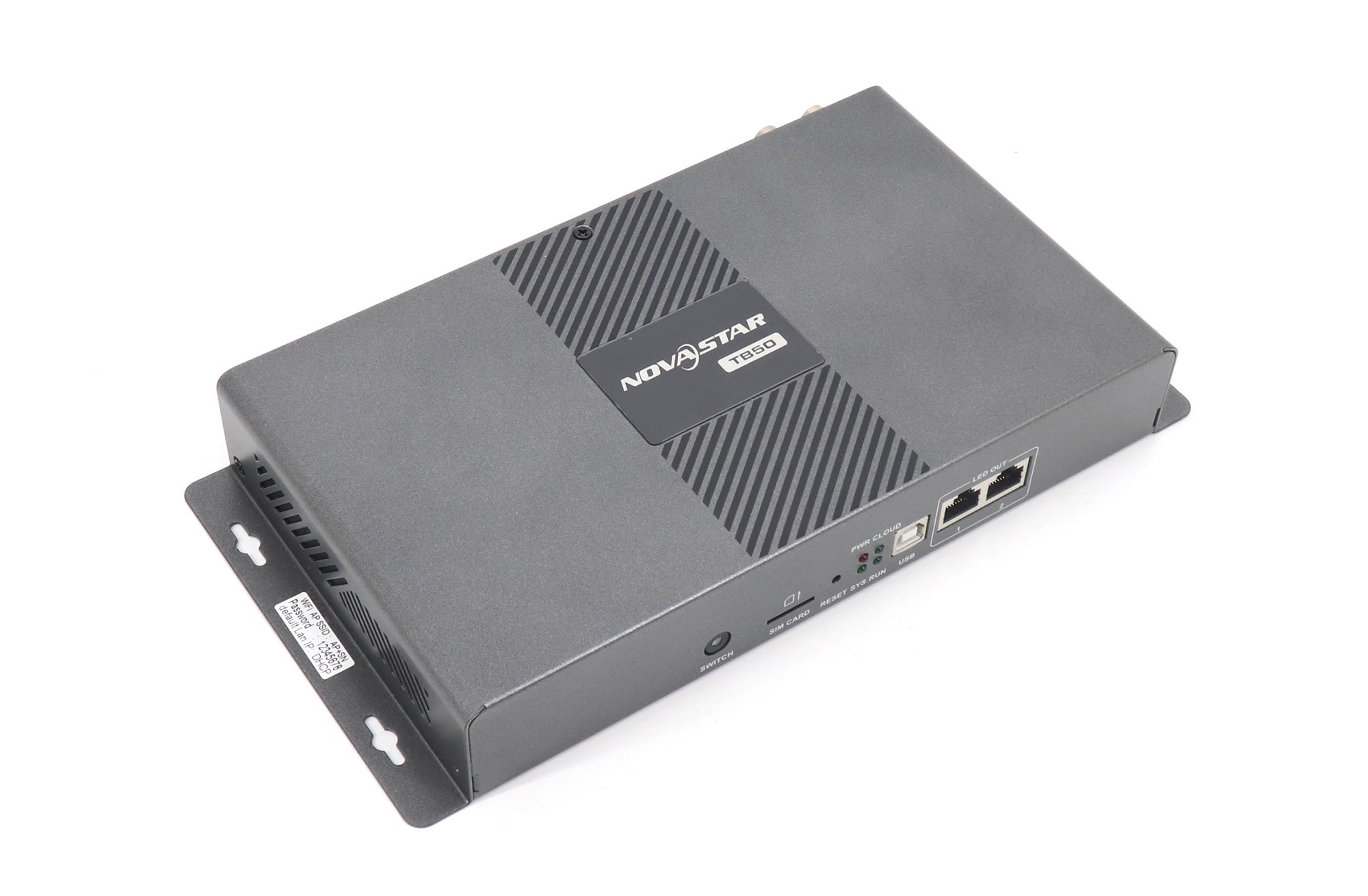 Boîtier d'envoi NovaStar TB50 – 1,3 million de pixels | Boîtier de contrôle LED hybride synchrone et asynchrone avec système d'exploitation Android Quad-Core pour écrans LED