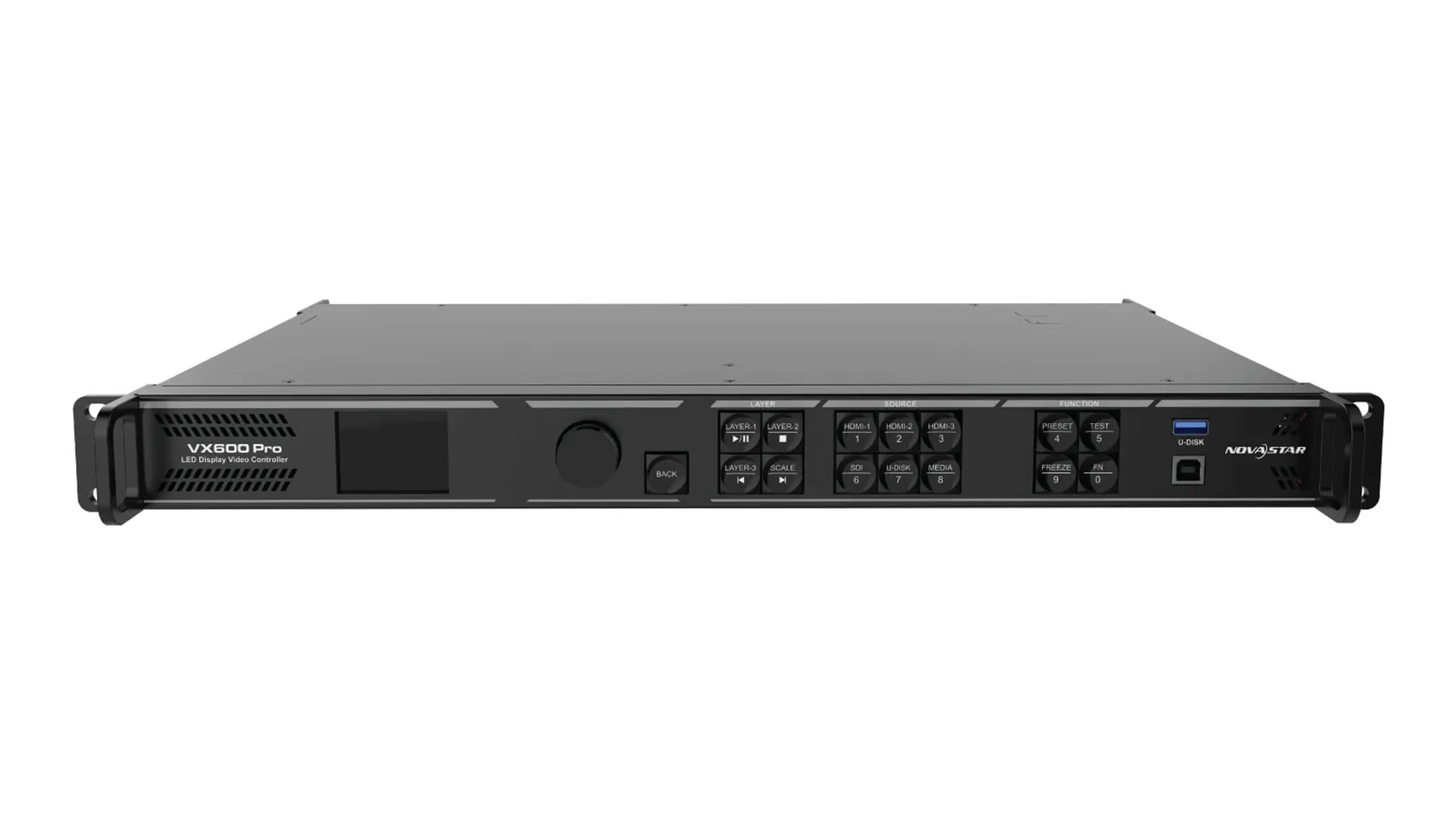 Processeur vidéo NovaStar VX600 PRO – 2,3 millions de pixels | Processeur vidéo 4K multi-entrées avec mise à l'échelle avancée pour écrans LED