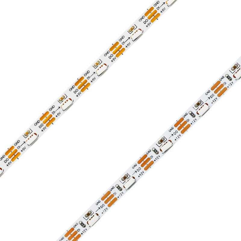 Bandes LED RVB 5 m, SMD5050-600, 120 LED par mètre, double rangée flexible, largeur 15 mm