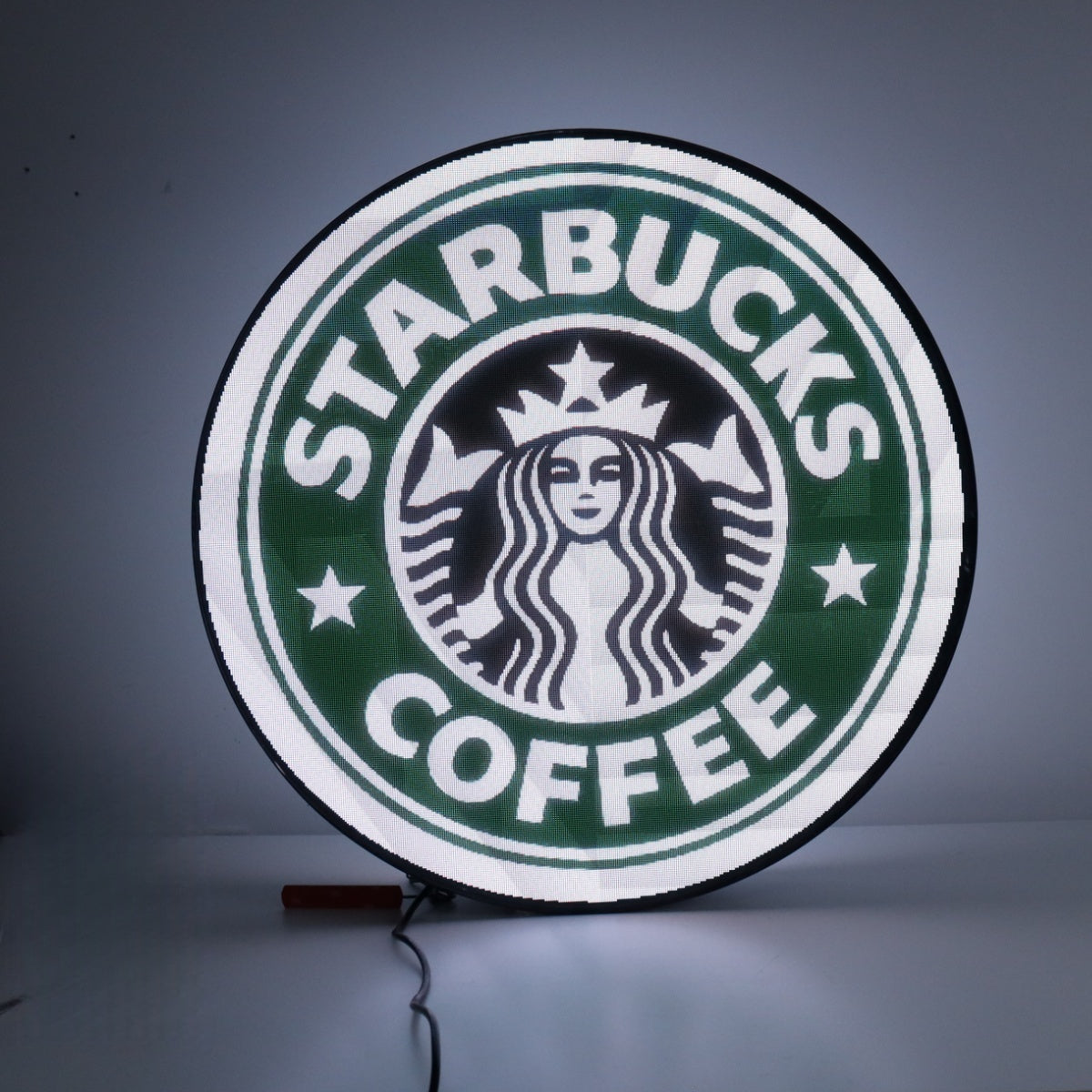 P1.86 50 cm (20 Zoll) Durchmesser Runde LED-Anzeige für den Außenbereich Hochauflösendes LED-Logo-Schild