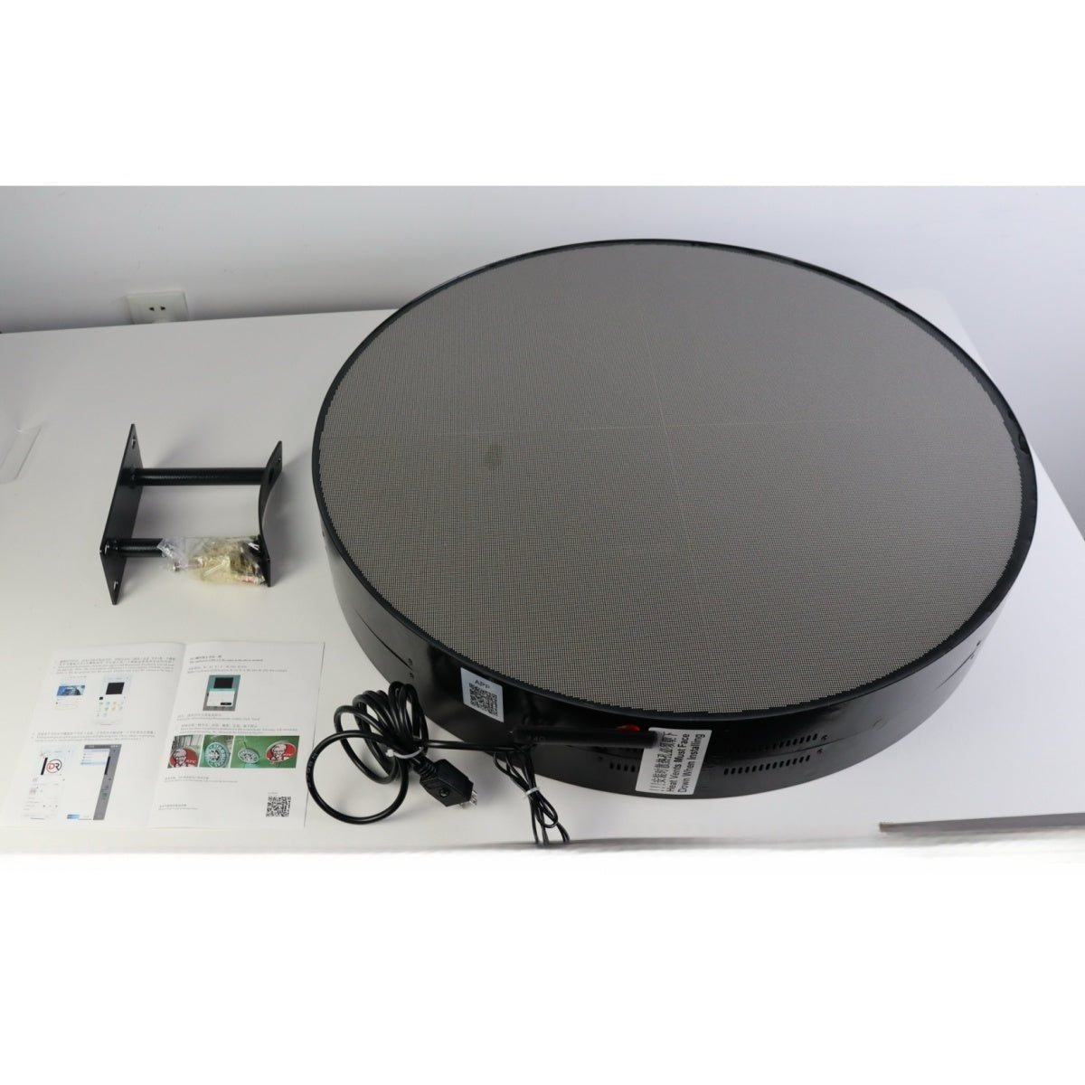 P1.86 50 cm (20 Zoll) Durchmesser Runde LED-Anzeige für den Außenbereich Hochauflösendes LED-Logo-Schild