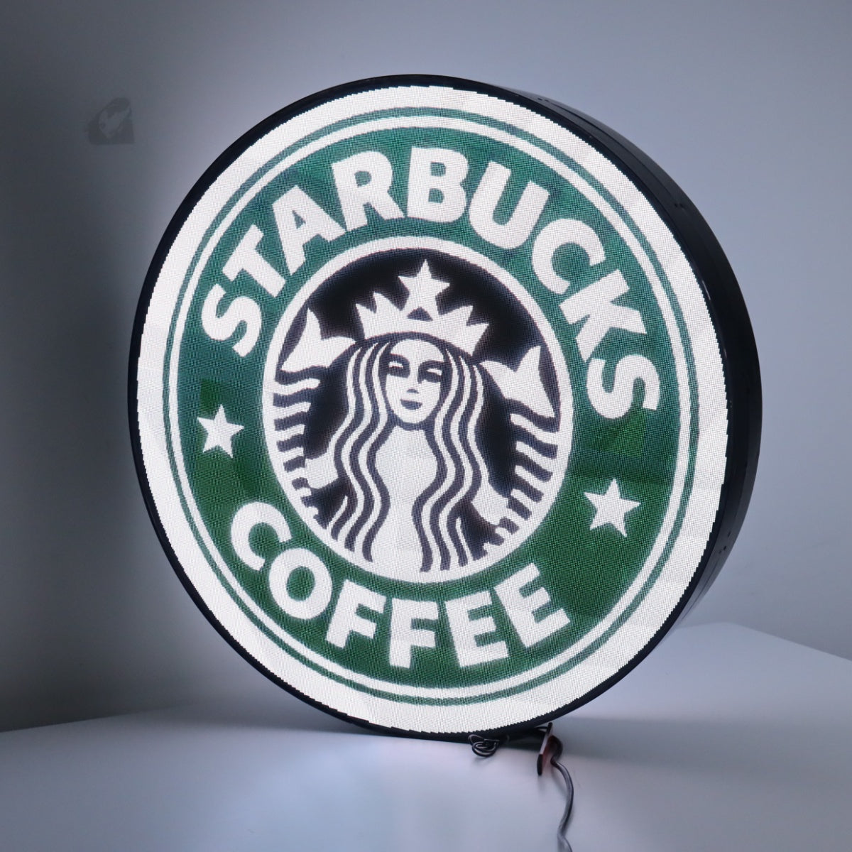 P1.86 50 cm (20 Zoll) Durchmesser Runde LED-Anzeige für den Außenbereich Hochauflösendes LED-Logo-Schild
