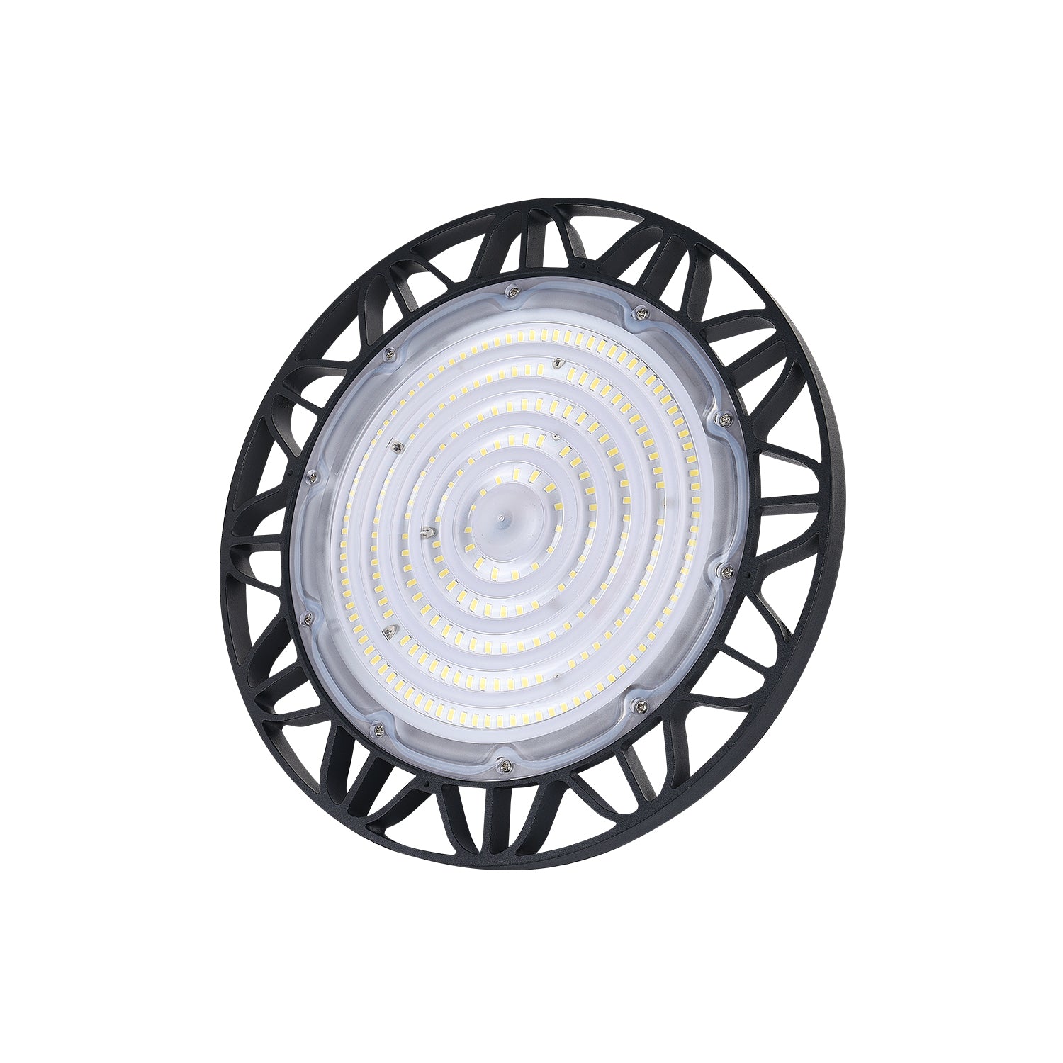UFO LED High Bay Light 200W 4 | 8 | 12 pcs  Pack, 6500K Daylight White, 26,000LM (130LM/W),100-240V AC High Bay LED Light with Hanging Hook for Factory Warehouse Workshop