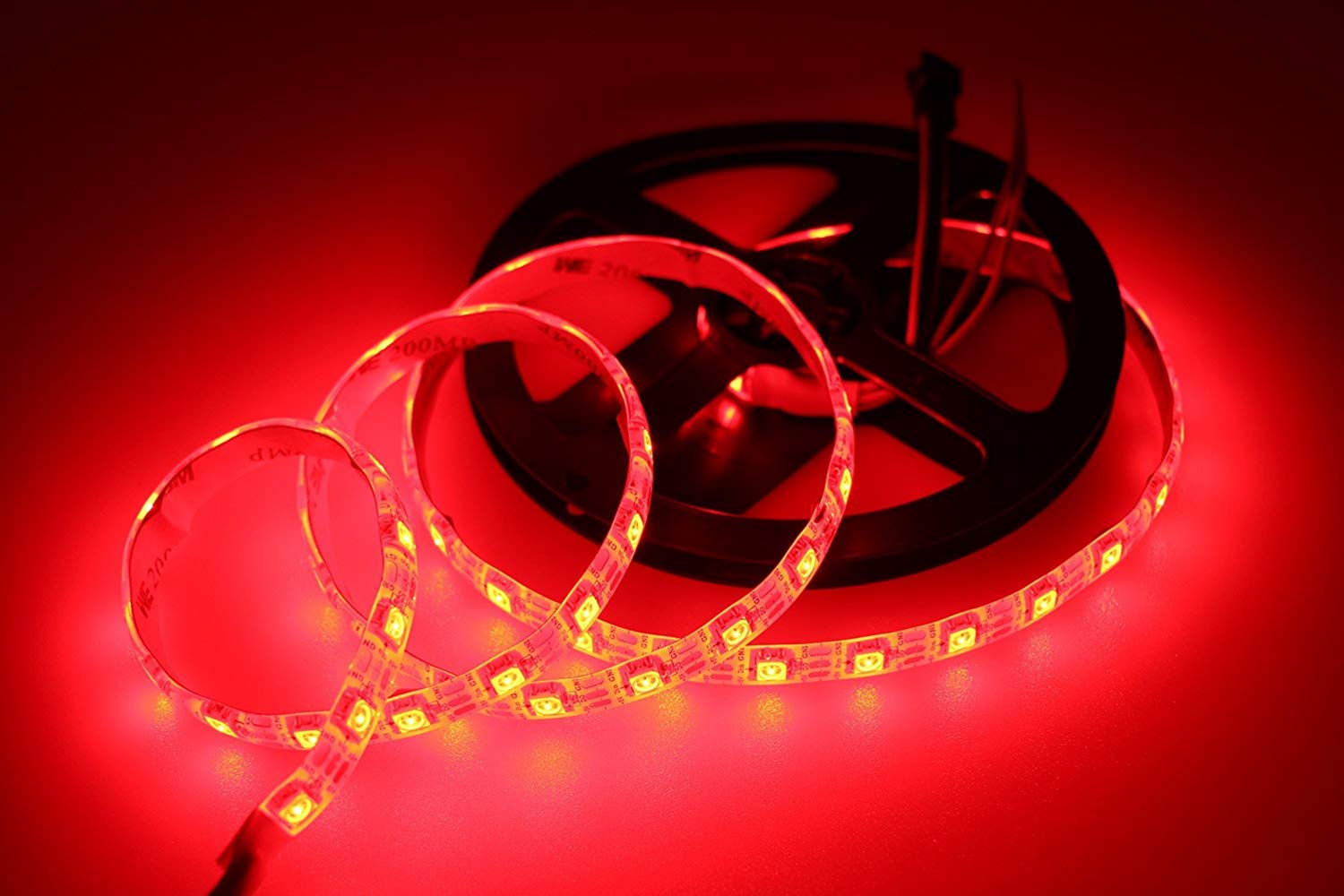 DC5V WS2812b RGBIC LED Strip Light - 10mm PCB | SMD5050 Individually Addressable | 30 / 60 / 96LEDs/M | White PCB |  IP00 / IP65 / IP67 | Flowing Multicolor LED Strip for Party, Decoration, Home DIY Lighting Projects | 5/50M