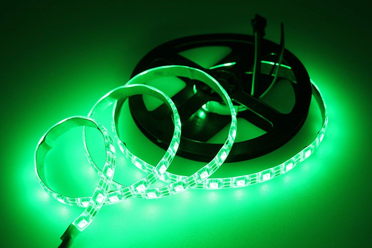 DC5V WS2812b RGBIC LED Strip Light - 10mm PCB | SMD5050 Individually Addressable | 30 / 60 / 96LEDs/M | White PCB |  IP00 / IP65 / IP67 | Flowing Multicolor LED Strip for Party, Decoration, Home DIY Lighting Projects | 5/50M