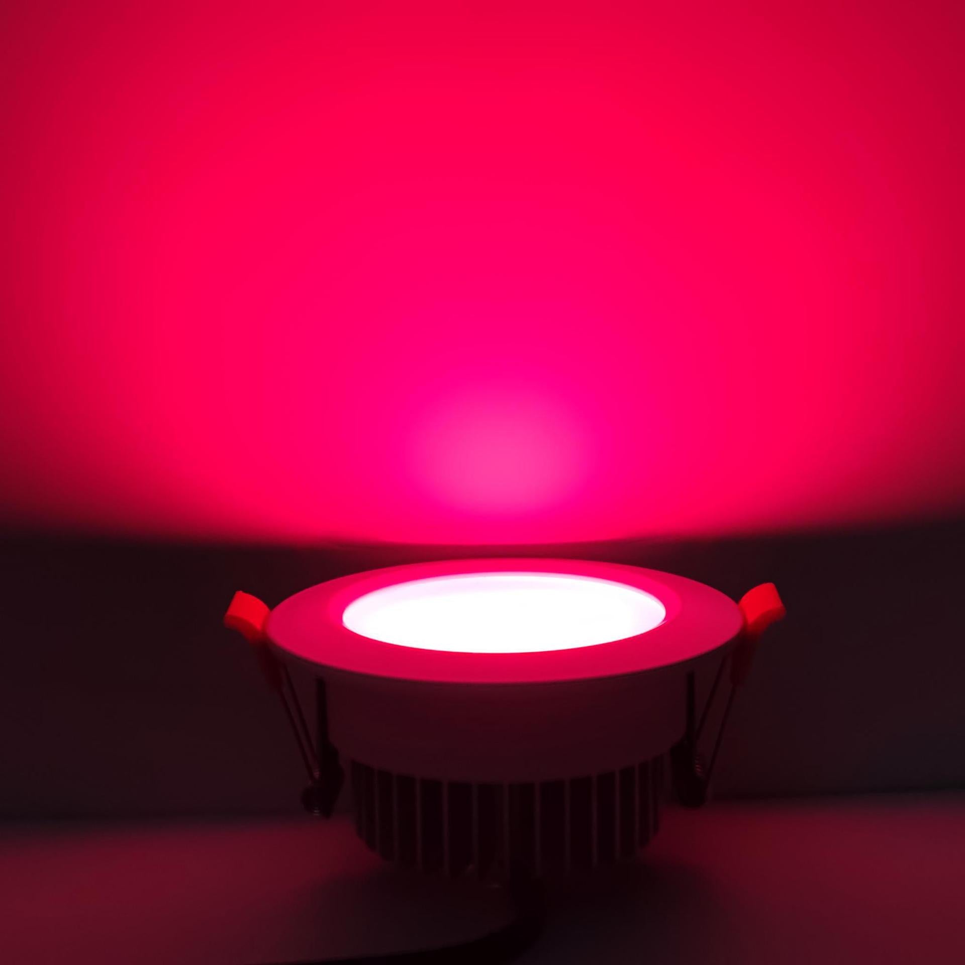 4er-Pack RGBW superhelle moderne LED-Einbauleuchten, 6 W/8 W, 24 V, weiß, runde LED-Einbauleuchten, Aluminium-Deckeneinbauleuchte für den Innenbereich, Hotelbeleuchtung, Barbeleuchtung, Tanzsaalbeleuchtung, Restaurantbeleuchtung