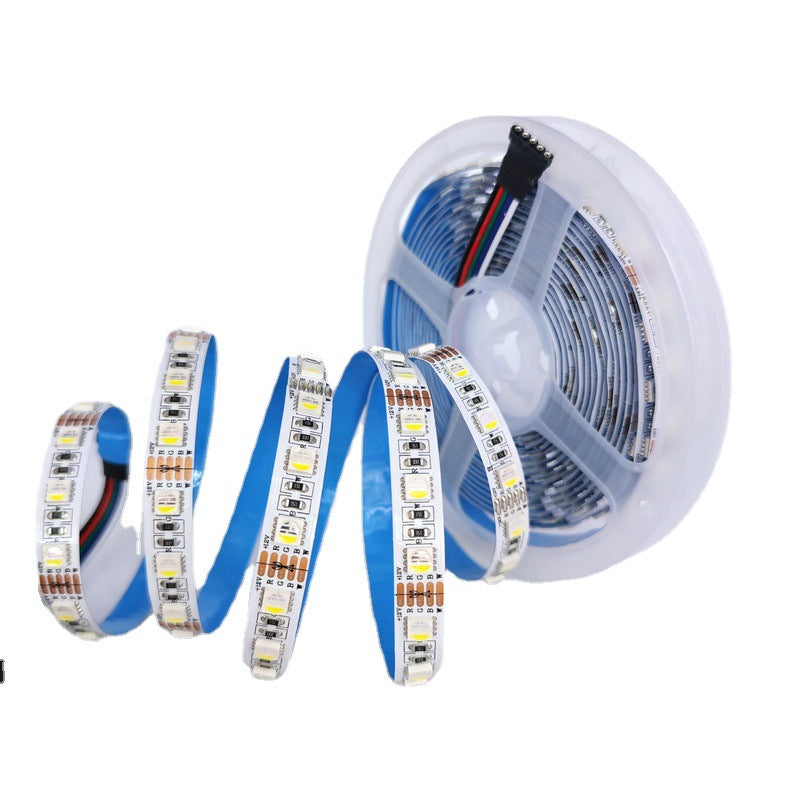 DC12V RGBW/RGBWW LED Strip Light - 12mm PCB | 4-In-1 SMD5050 60 LEDs/M | Non-Waterproof | for Mirror, Kitchen Cabinet, Bedroom | 5/50M