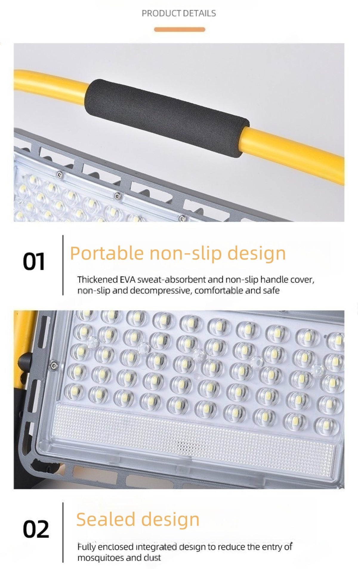 Hochleistungs-SMD5730-wasserdichtes IP65-LED-Flutlicht für den Außenbereich