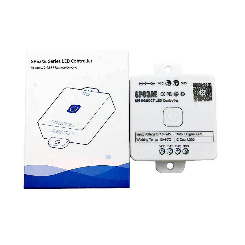 SP63X PWM Bluetooth Musik-LED-Controller-Serie – DC5V-24V | APP + Musiksteuerung | Für LED-Streifen und LED-Leuchten (iOS/Android)