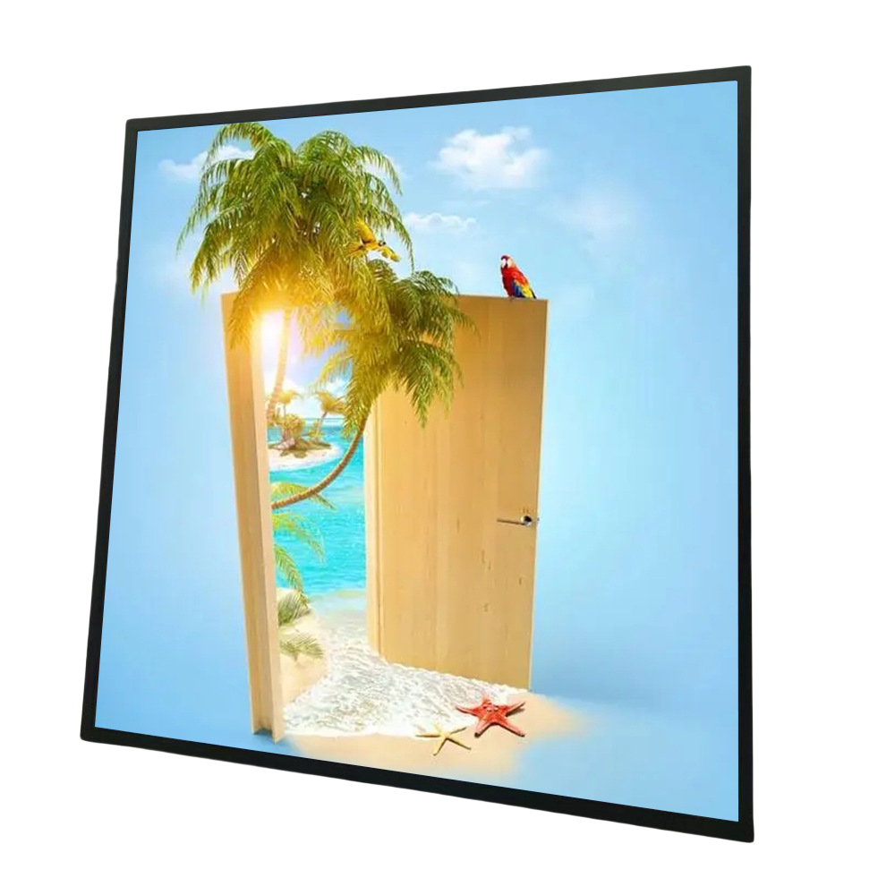SQ-Serie 44,9 Zoll (806,4 × 806,4 mm sichtbar) 1:1 großer quadratischer LCD-Bildschirm, Cloud/APP/USB-Disk