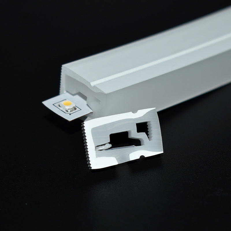 Neonlichtgehäuse – S1220 Seitenkantenbeleuchtung | 12 x 20 mm Silikon-LED-Kanalsystem | IP67 wasserdicht | 10 mm Leiterplattenbreite | 50 m | Lagerbestand in den USA/UK/DE