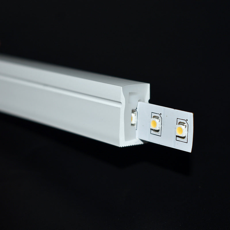 Neon Light Housing – S1220 Side Edge Lighting | 12x20mm Silicone LED Channel System | IP67 Waterproof | 10mm PCB Width | 164FT/50M