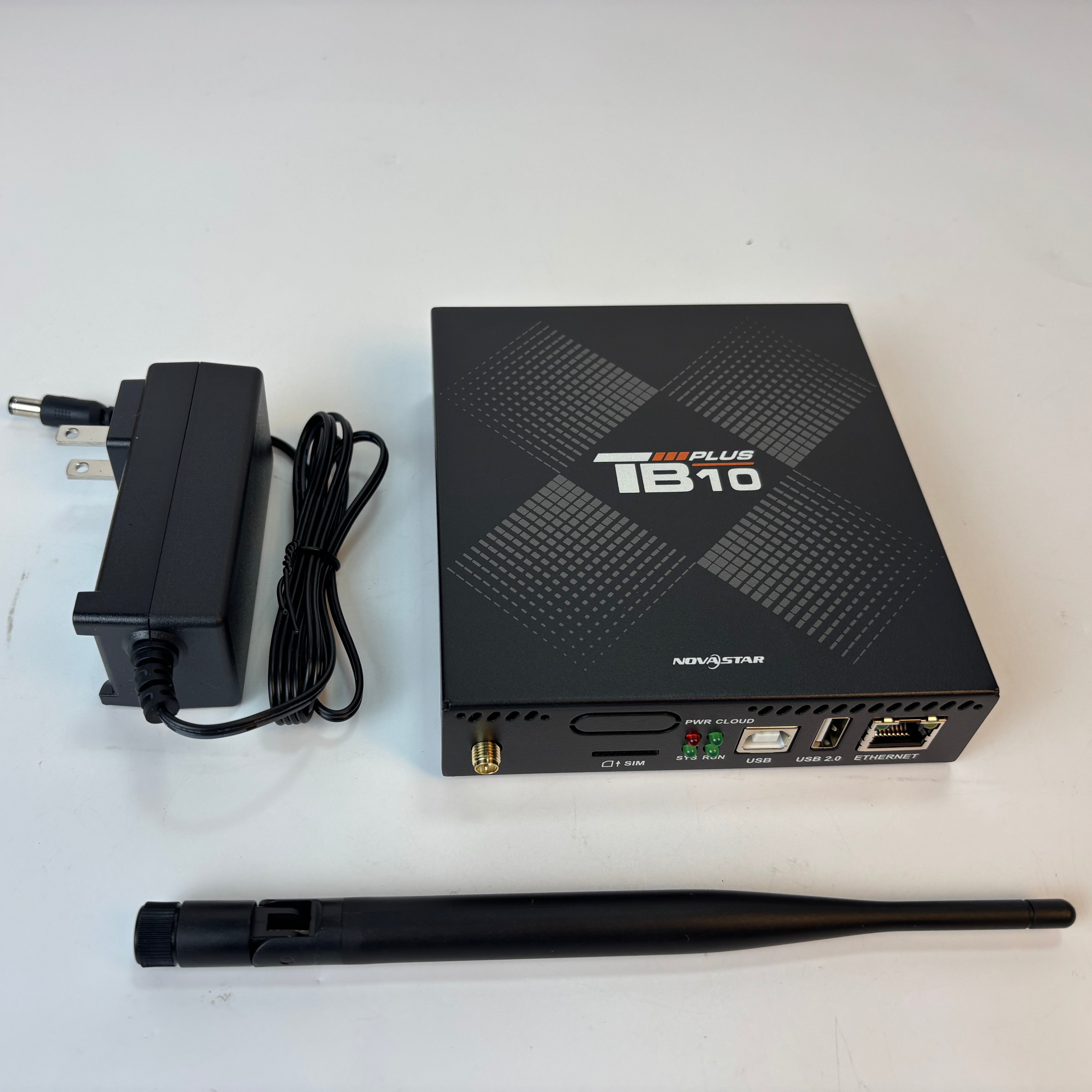 NovaStar TB10 Plus Multimedia-Player – 650.000 Pixel | Asynchrone LED-Steuerbox der Einstiegsklasse mit WLAN für LED-Bildschirme 