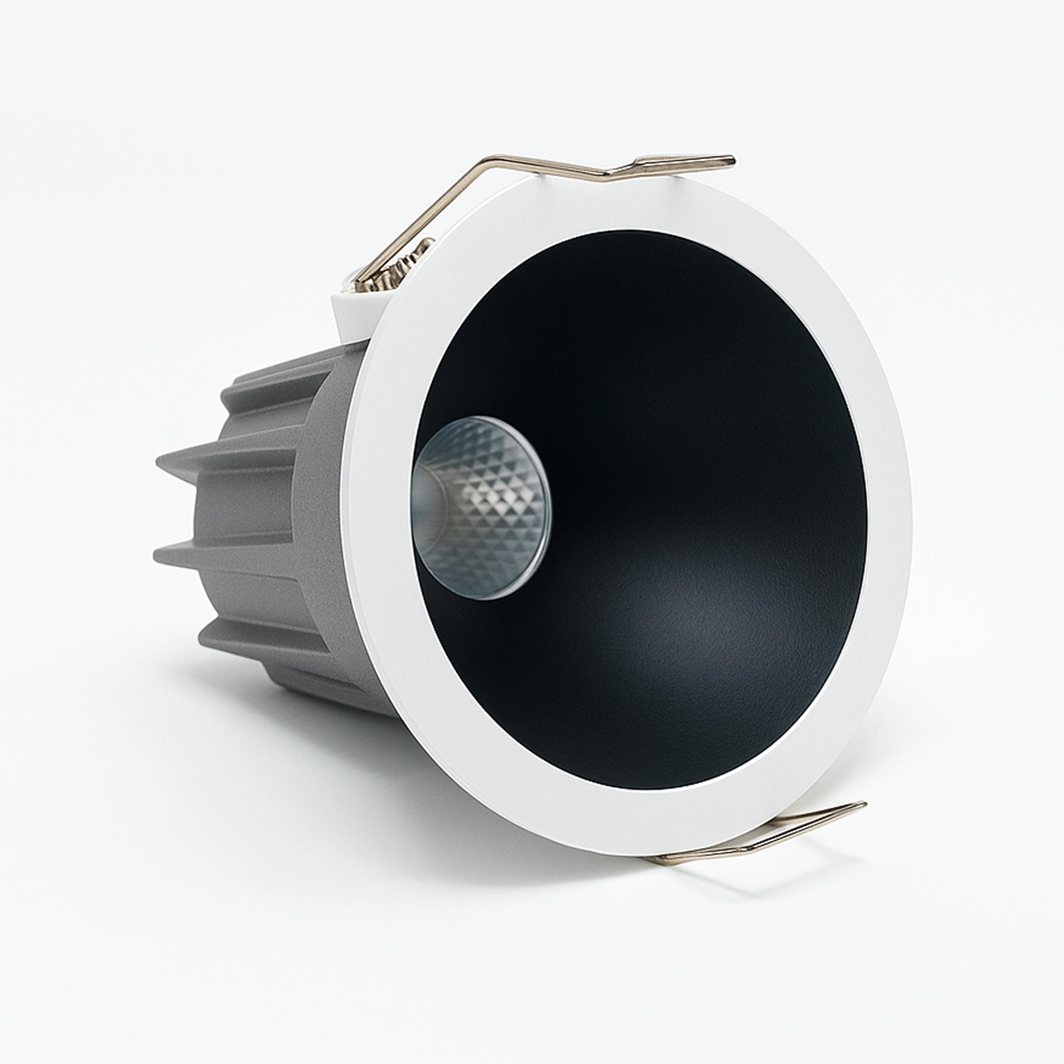 4er-Pack Low Profie LED-Downlight 3W/5W/7W/12W/15W/18W/24W CRI80 Anti-Fog Deckeneinbauleuchte mit festem Kopf