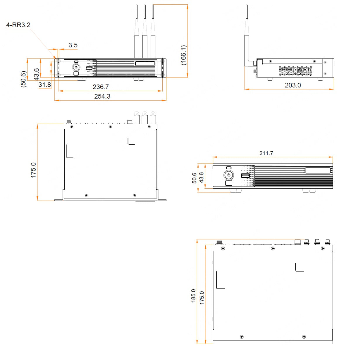Processeur de contrôle de lecture NovaStar TU20 PRO – 3,9 millions de pixels | Boîtier de contrôle LED hybride synchrone et asynchrone avec entrée 4K pour écrans LED 