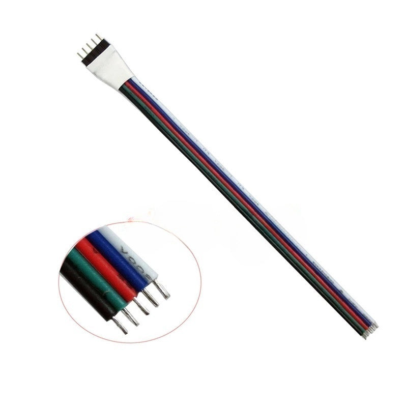 10pcs 12MM 5PIN RGBW LED Strip Connector fit for 12mm Wide PCB LED Strip