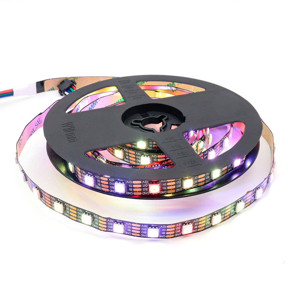 Bande LED WS2815 RGBW RGBWW adressable individuellement 12 V 60 W, 5 m 300 LED 300 pixels Lumières LED programmables Signaux redondants