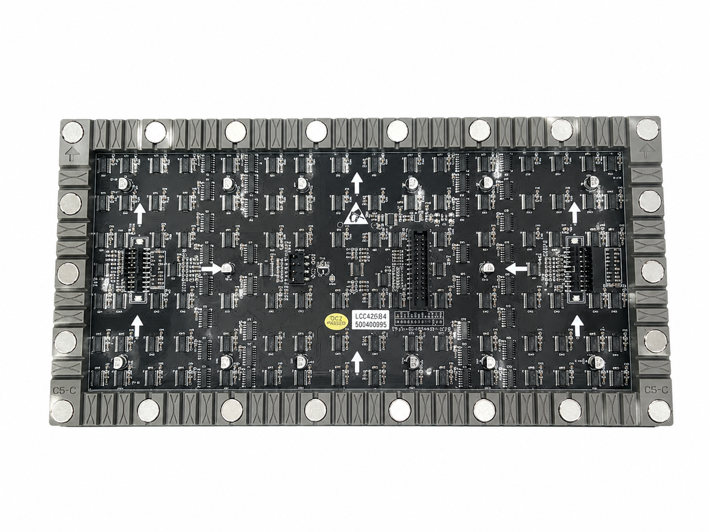 Flexibles LED-Modul für den Innenbereich der IF-3S-Serie – P1.25 | 320×160 mm | SMD | Weiche Rückschale mit Magnet | 600 Nits 