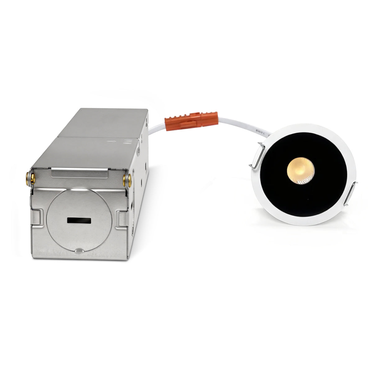 Mini spot LED directionnel 1 x 1,5 W - Diamètre 52 mm - 30 degrés - Mini spot LED encastrable - Petit spot de plafond - Spot LED pour armoire avec pilote LED