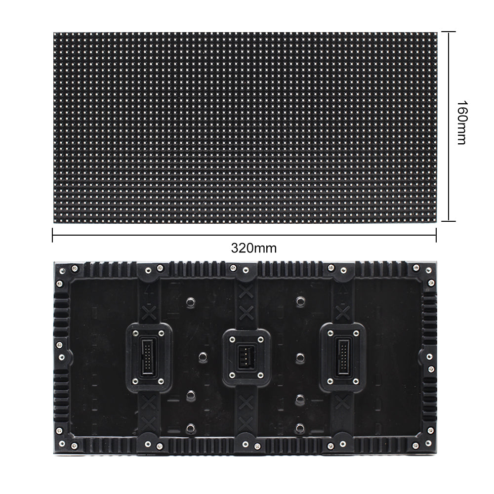 Flexibles LED-Modul für den Außenbereich der OF-3N-Serie – P5 | 320 × 160 mm Panel | Beidseitig wasserdicht nach IP65 | Wartung vorne und hinten | 4500 Nits | Nationstar LEDs 
