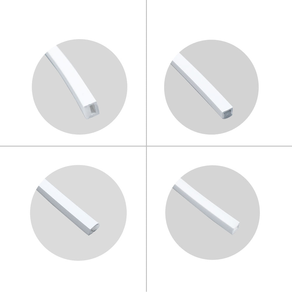 Neon Light Housing – S0606 | 6x6mm Silicone LED Channel System | IP67 Waterproof | 3mm PCB Width | 164FT/50M