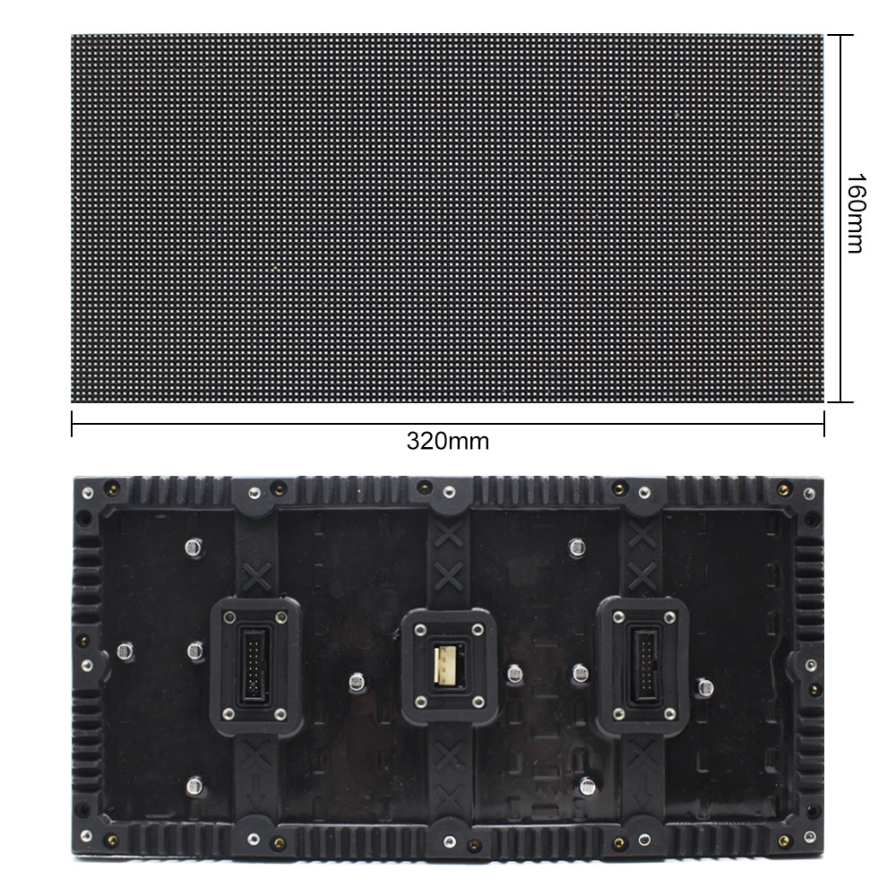 Flexibles LED-Modul für den Außenbereich der OF-3N-Serie – P2.5 | 320 × 160 mm Panel | Beidseitig wasserdicht nach IP65 | Wartung vorne und hinten | 4500 Nits | Nationstar LEDs 