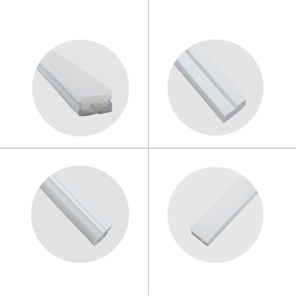 Neon Light Housing – S1420 | 14x20mm Silicone LED Channel System | IP67 Waterproof | 12mm PCB Width | 164FT/50M