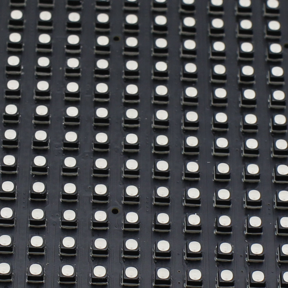 M-F4 (P4) Bare Board LED Module, 4mm Full RGB Pixel Panel Screen in 256 * 128 mm with 2048 dots, 1/16 Scan, 800 Nits LED Tile for Indoor Display